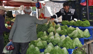 Eskişehir’de sıcaklıkların artmasıyla pazar tezgahlarında fiyatlar yarıya kadar düştü