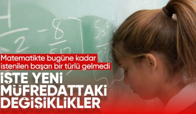 Yeni müfredatta matematik ve Türkçe dersi için yapılacak değişiklikler belli oldu