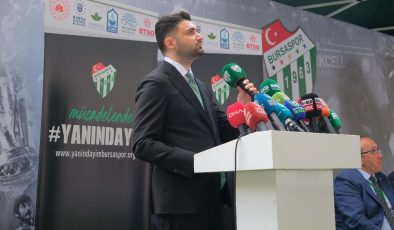 Bursaspor’un yeni başkanı Enes Çelik!