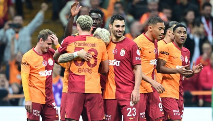 Tek kulvarda mücadele eden Galatasaray, puan kaybını unuttu