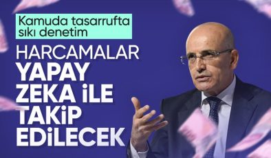 Bakan Şimşek duyurdu: Kamu harcamalarına yapay zekalı takip