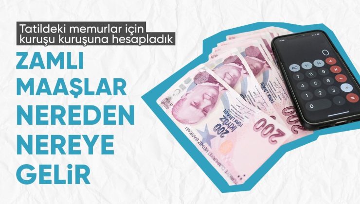 Haziran enflasyonu tahminlerine göre memur maaş zam oranı hesaplaması