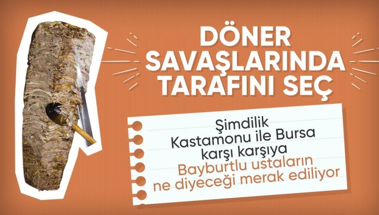 Kastamonulu dönerciden Bursalıları üzecek yorum: Kıyma döneri kullanıyorlar, kulvarlarımız farklı