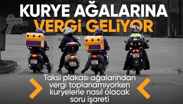 Kayıt dışı çalışan moto kuryelerden vergi alınacak