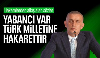 İbrahim Hacıosmanoğlu’ndan yabancı VAR açıklaması: Türk milletine yapılan bir hakaret…