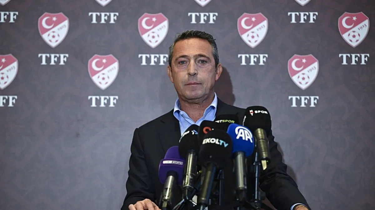 Ali Koç, TFF Başkanı İbrahim Hacıosmanoğlu’nu ziyaret etti